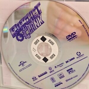 Ratchet & Clank DVD Movie Universal Pictures Animated Kids Film PG Rated